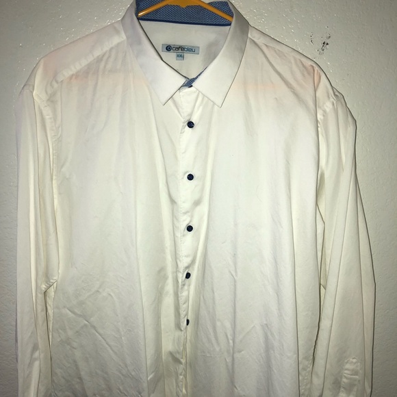 Cafe Bleu Men’s Button Down Shirt - Picture 1 of 6